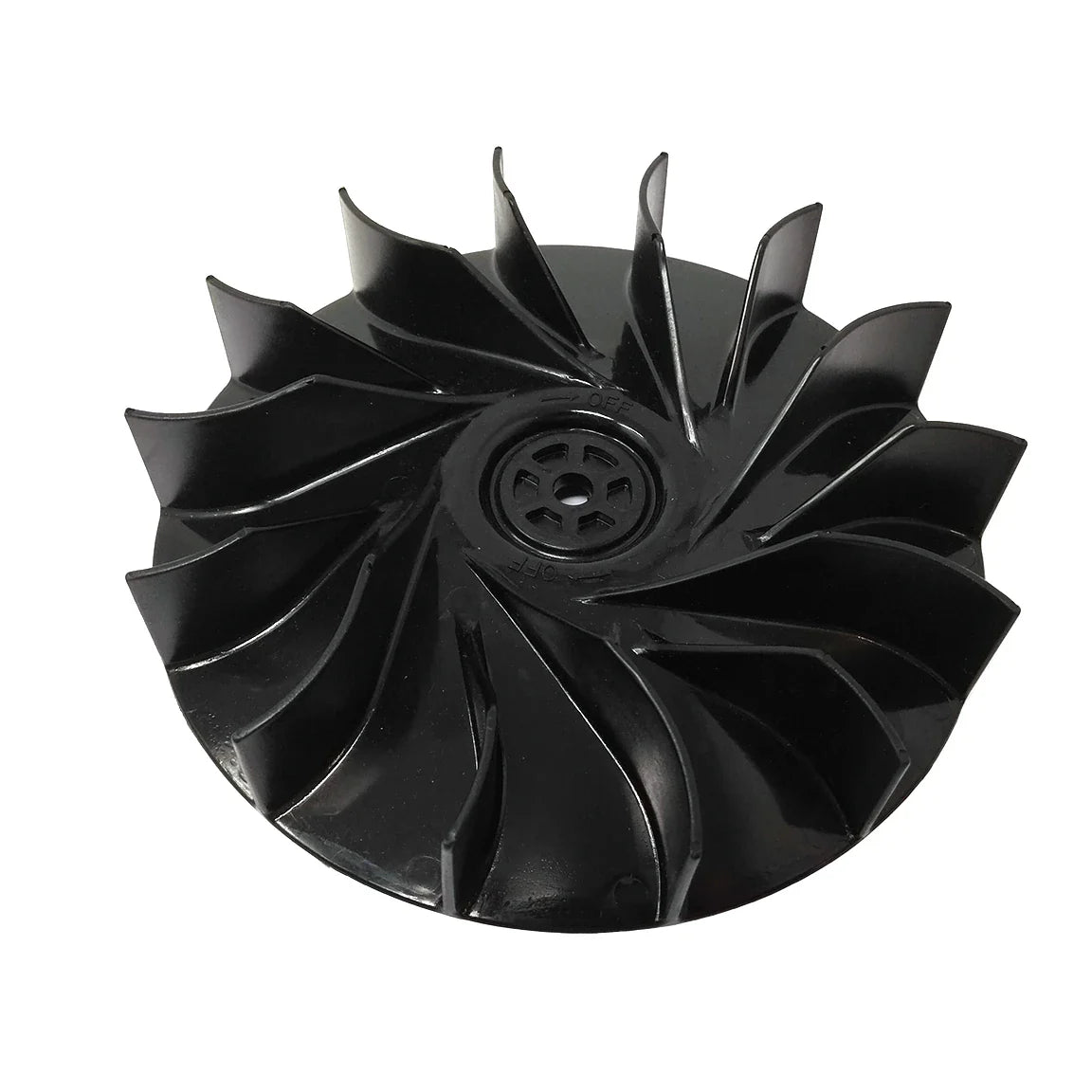 Impellar (O/D 170mm I/D 7mm) fits Stihl BG56, BG56C, BG86, BG86C, BR200, SH56, SH56C, SH86, SH86C