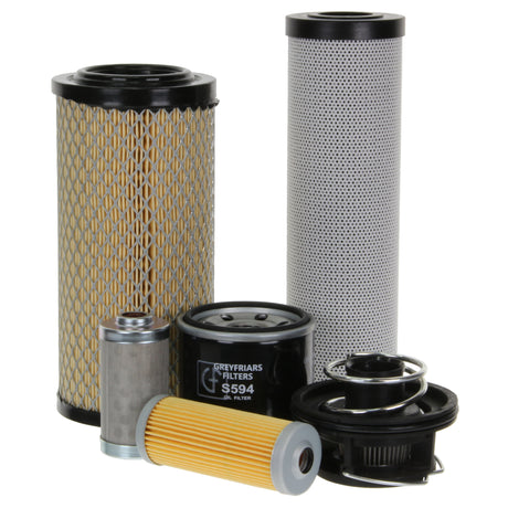 Filter Service Kit for Neuson LIFTON 850 Mini Dumper | Engine: Yanmar 3TNE74