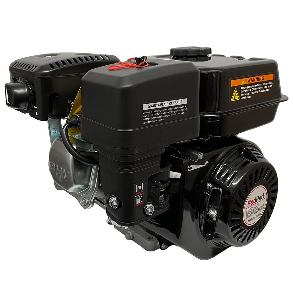 RedPart G200 Engine. 5.5HP - 6.5HP, 3/4" (19mm) Parallel Shaft, Recoil Start