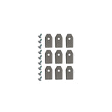 Husqvarna Automower replacement blades (9pc) Silver