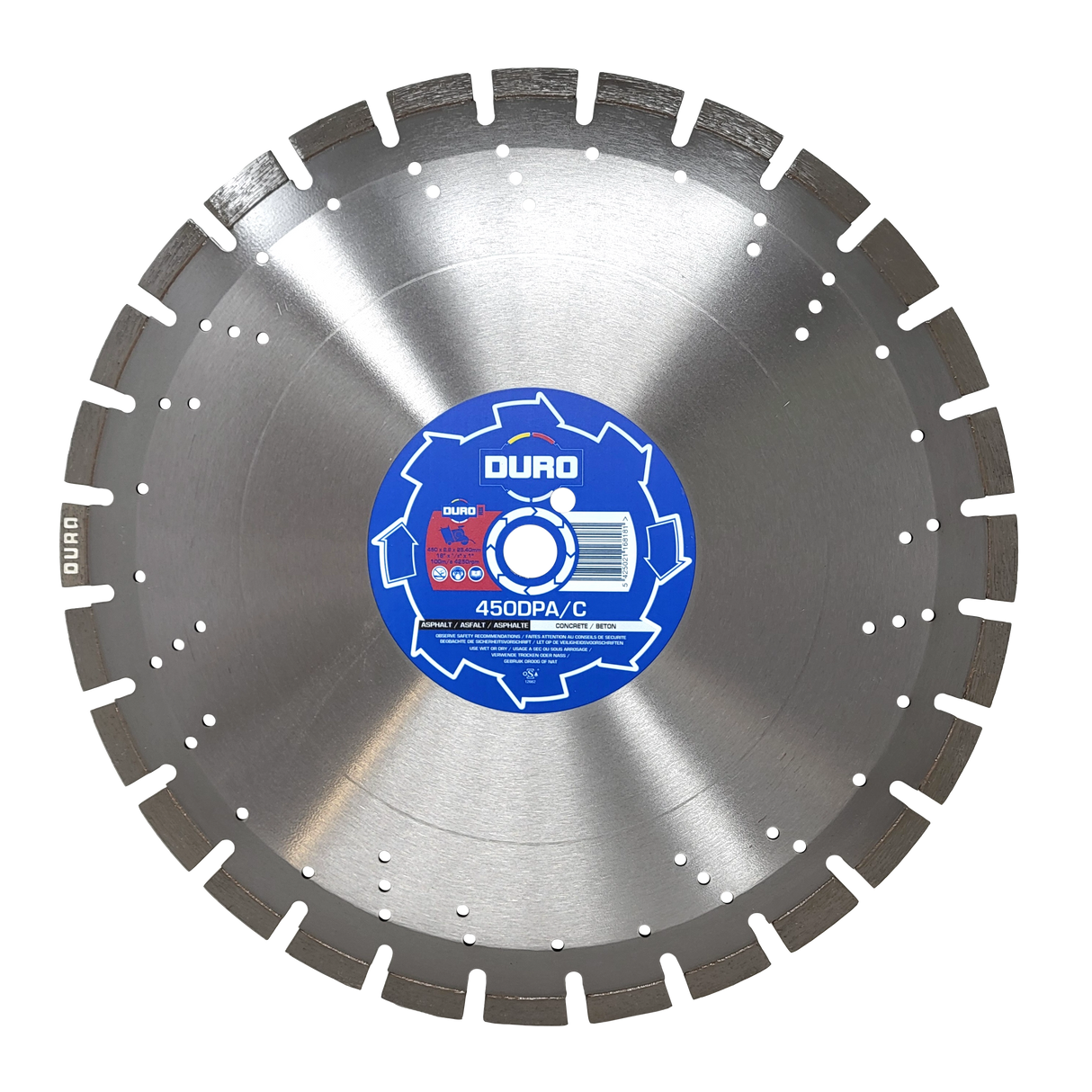 450mm - 18" Ashpalt/Concrete Premium Diamond Blade
