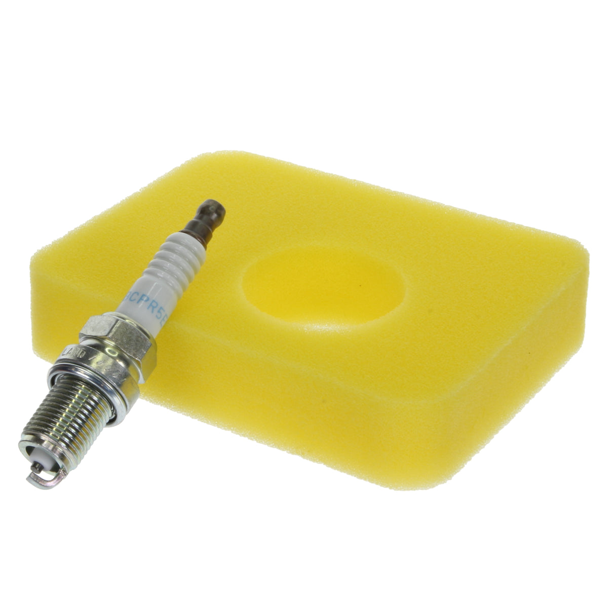 Service Kit Fits Mountfield HP185 SP185 - Briggs 300e (Air Filter, NGK Spark Plug)