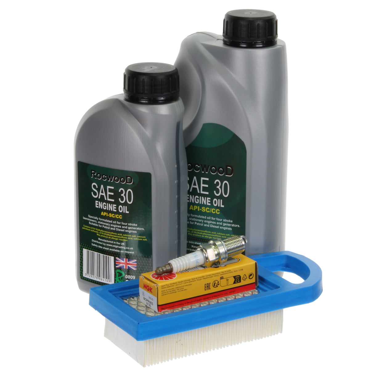 Service Kit fits Briggs & Stratton Intek 12hp & 13hp  (Air Filter, Plug, Oil)