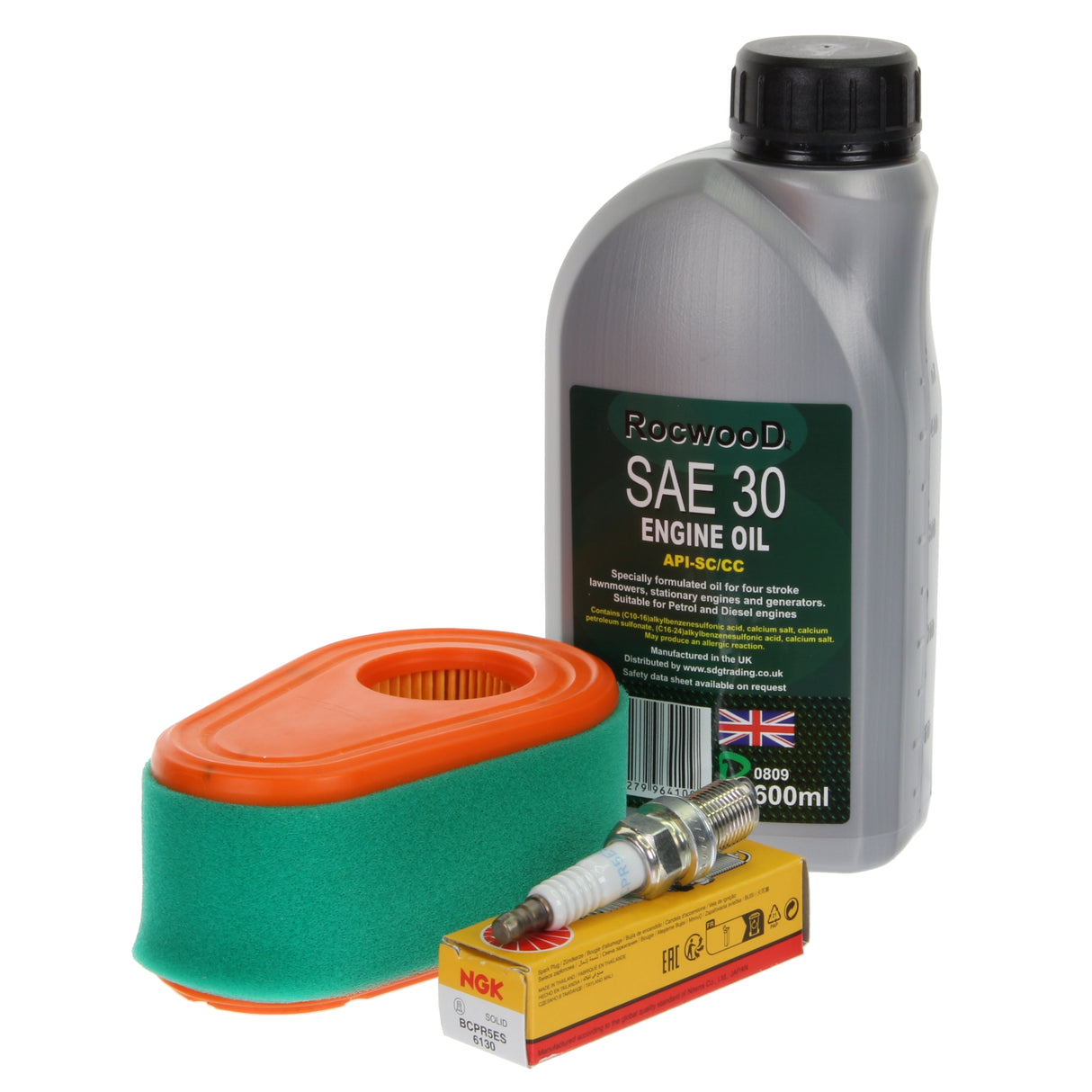 Service Kit fits Briggs & Stratton DOV700  (Air Filters, NGK Spark Plug, Oil)