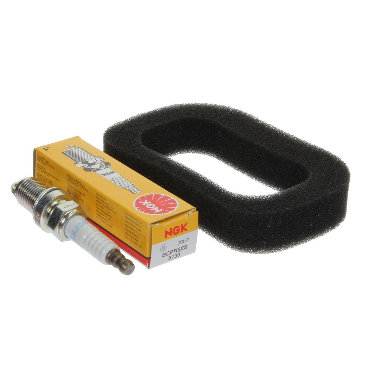 Service Kit fits Mountfield RS100 HP414 SP414 Lawnmower Air Filter NGK Plug