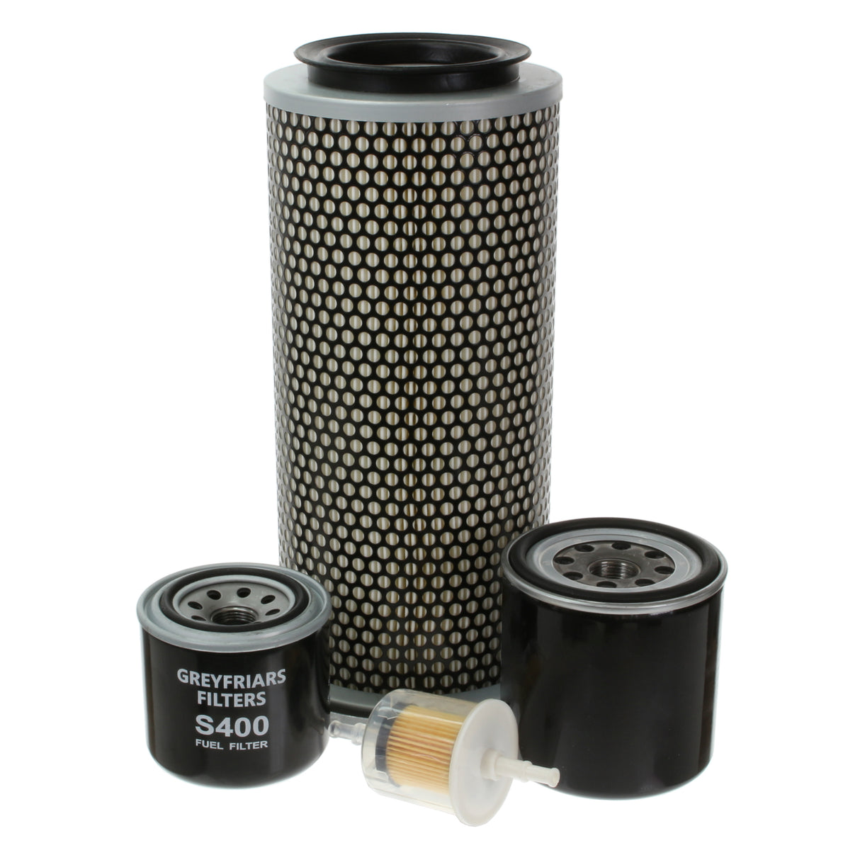 Timberwolf Wood Chipper 150 190 DHB NON Turbo Filter Service Kit (fits Kubota engines) - Air Oil Fuel