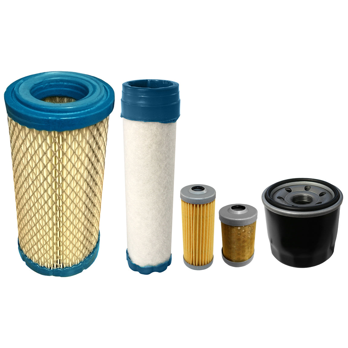 Hitachi ZX19 U-5 (2015 Onward) Filter Service Kit with Yanmar Engine