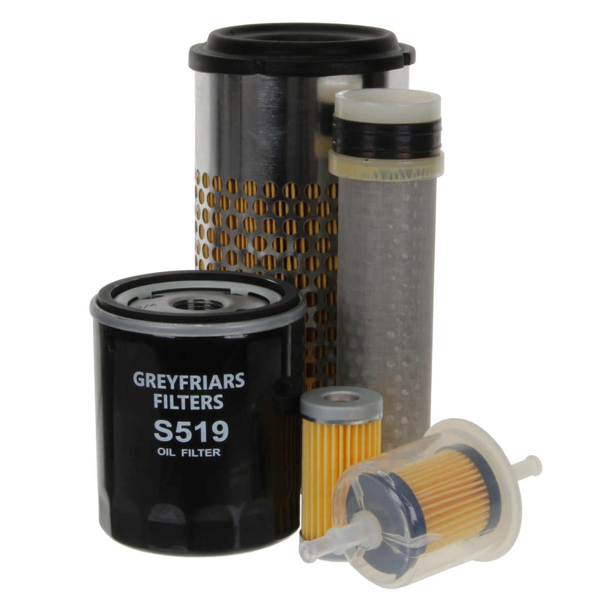 500 Hour Filter Service Kit for Case DX24E Compact Tractor | Engine: Shibaura