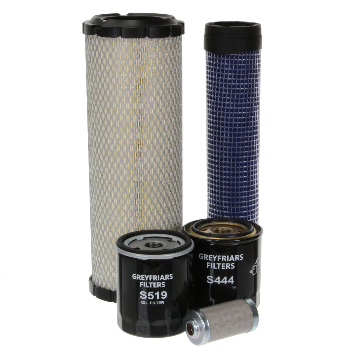 Filter Service Kit for Case 35 Mini Excavator | Engine: Perkins 103-16 | Years: 01/1998 Onwards