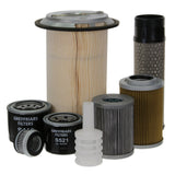 Filter Service Kit for New Holland E 50.2 SR Mini Excavator | Engine: Yanmar 4TNV88-XYB | Years: 01/2004 Onwards