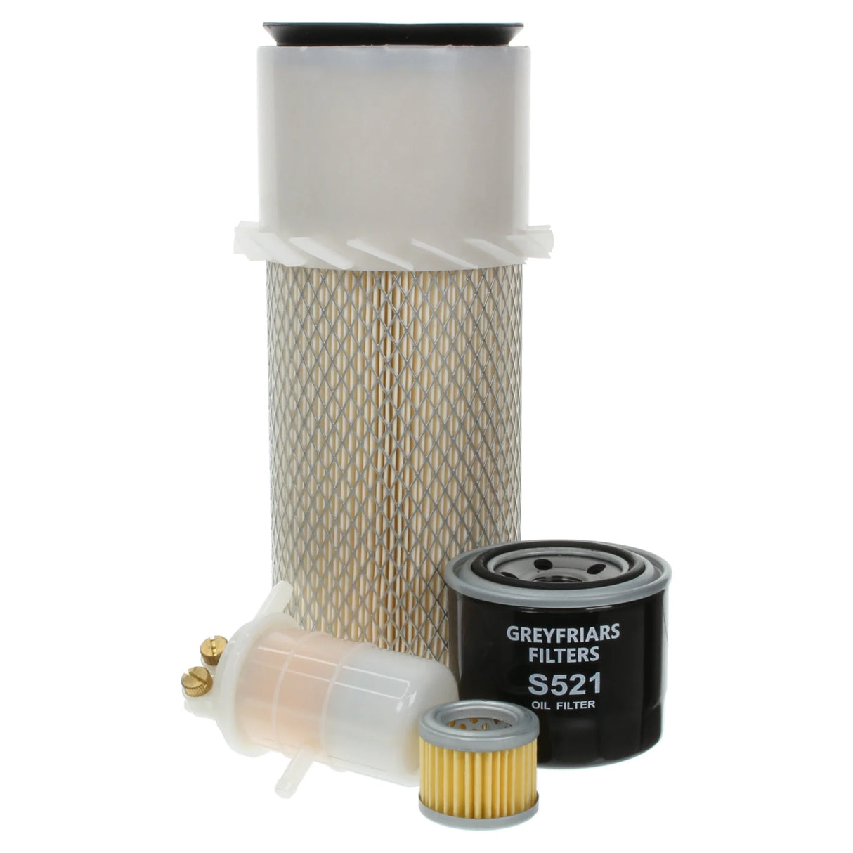 Filter Service Kit for Hanix N 220 Mini Excavator | Engine: Mitsubishi