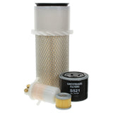 Filter Service Kit for Hanix N 220 Mini Excavator | Engine: Mitsubishi