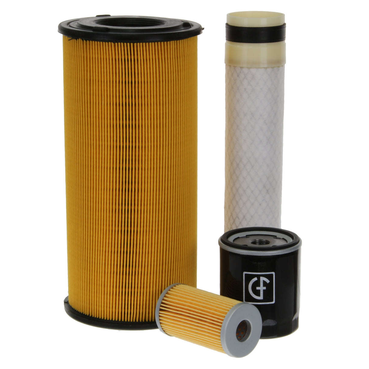 Filter Service Kit for Iseki TG 5570 Tractor | Engine: Iseki E4DE Diesel (59HP/44KW)