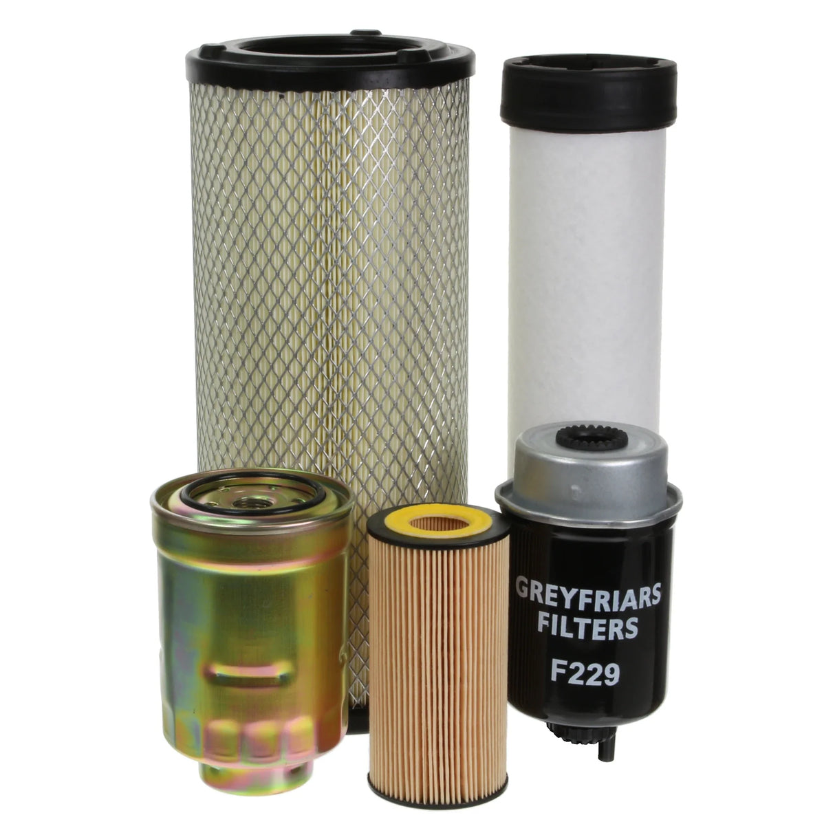 Filter Service Kit for JCB 85 Z 2 Mini Excavator (8T) | Engine: Kohler KDI 2504 TCR Diesel | Years: 01/2021 Onwards