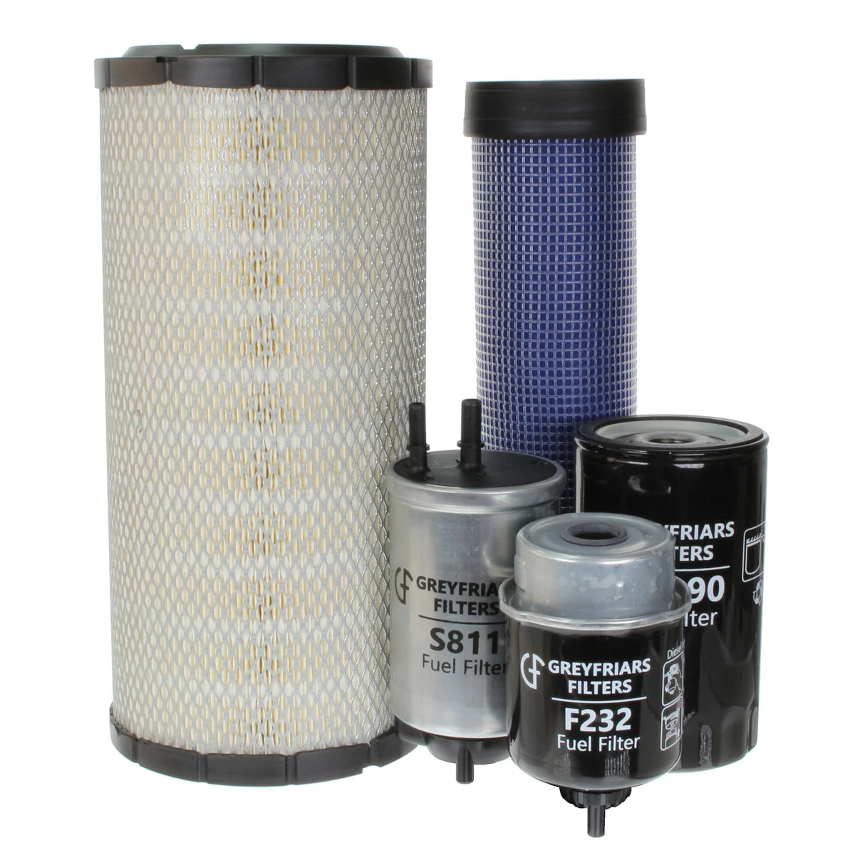 Filter Service Kit for JCB ROBOT 225 T Mini Loader | Engine: JCB | Years: 01/2012 Onwards