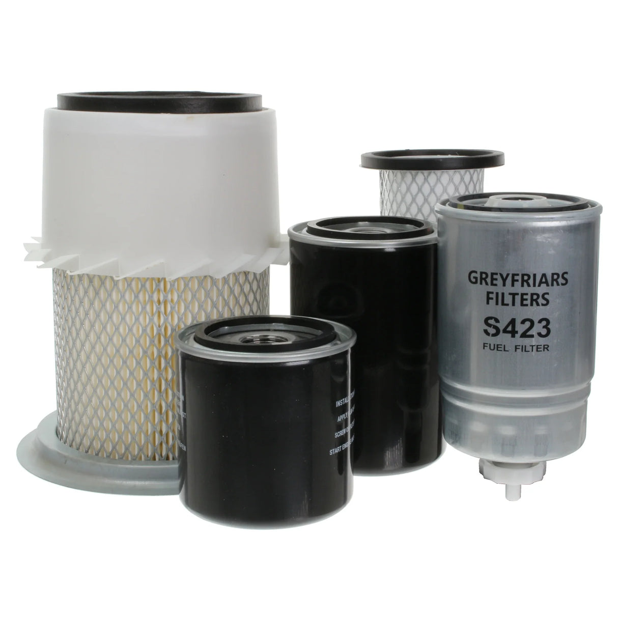 Filter Service Kit for JCB 520-50 Telehandler | Engine: Perkins | Years: Upto 06/1998