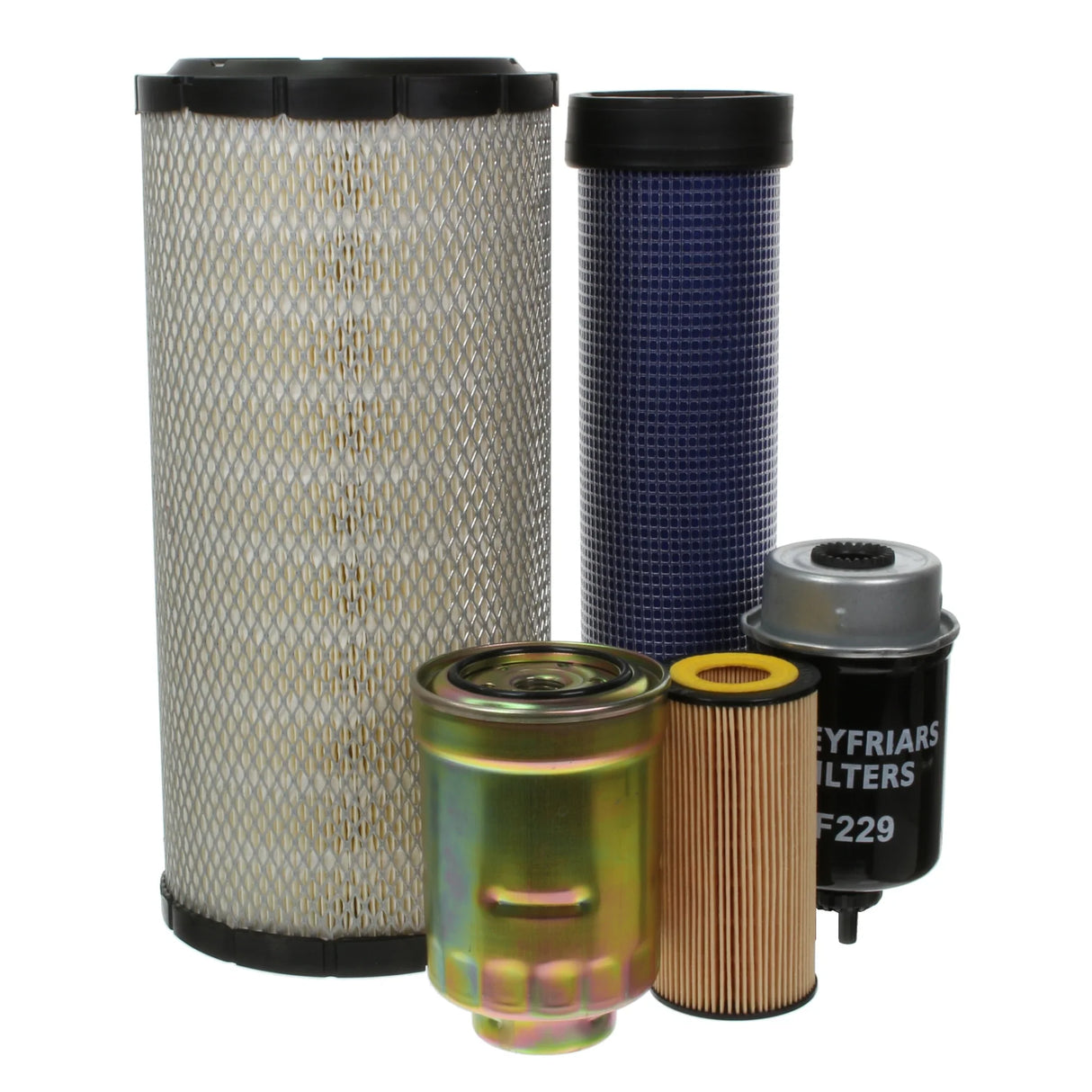 Filter Service Kit for JCB 531-70 T4 Telehandler | Engine: Kohler KDI | Years: 01/2016 Onwards