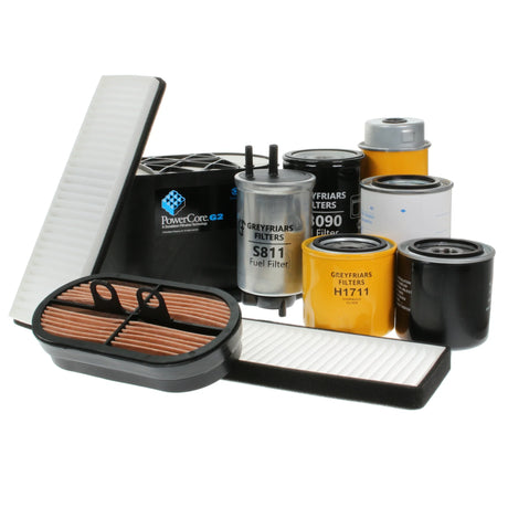 Filter Service Kit for JCB 531-70 AGRI Telehandler | Engine: JCB 444TA4-81L1 | Years: 01/2015 Onwards