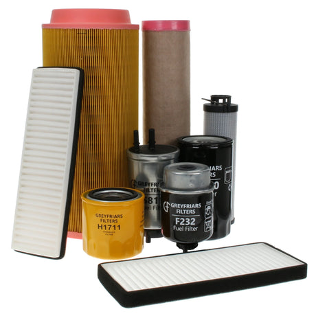 Filter Service Kit for JCB 535-95 Telehandler | Engine: JCB TCA74 | Years: 01/2012 Onwards