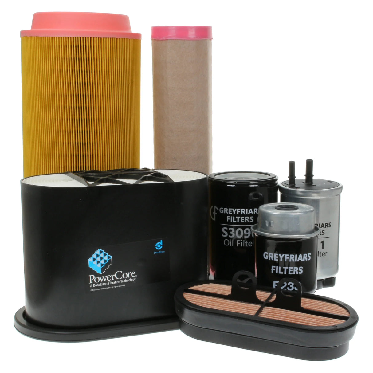 Filter Service Kit for JCB 540-170 Telehandler | Engine: JCB 444T2 | Years: 01/2006 Onwards