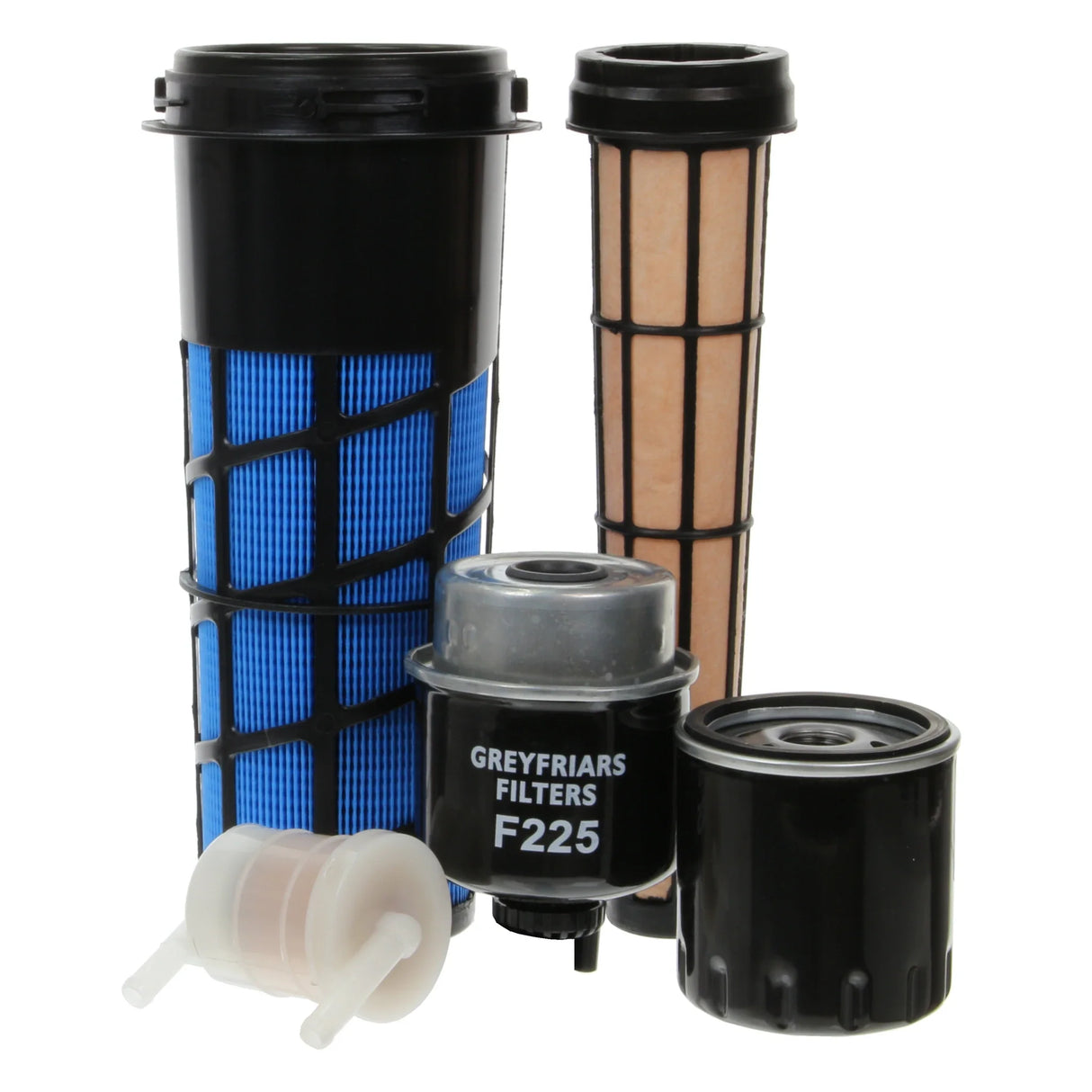 Filter Service Kit for JCB 8025 ZTS Mini Excavator | Engine: Perkins 403D15 | Years: 01/2013 Onwards