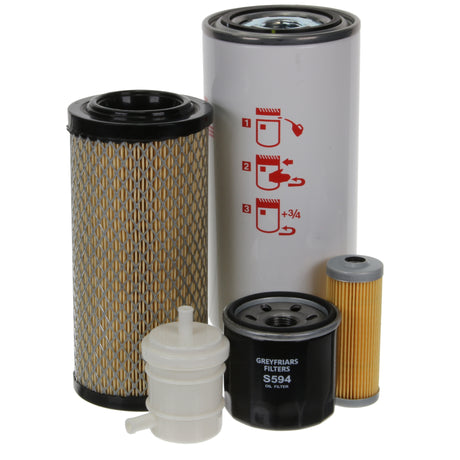 Filter Service Kit for Komatsu PC 12 R Mini Excavator