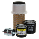 Filter Service Kit for Kubota KH 31 Mini Excavator | Engine: Kubota Z 600