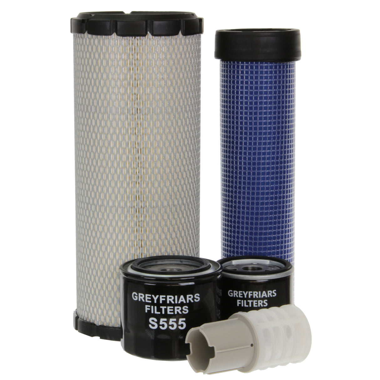 Filter Service Kit for Kubota U 48-4 Mini Excavator (4.7T) | Engine: Kubota V2607-DI-ET07 Diesel (40HP/30KW) | Years: 01/2010 Onwards
