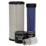 Filter Service Kit for Kubota U 48-4 Mini Excavator (4.7T) | Engine: Kubota V2607-DI-ET07 Diesel (40HP/30KW) | Years: 01/2010 Onwards
