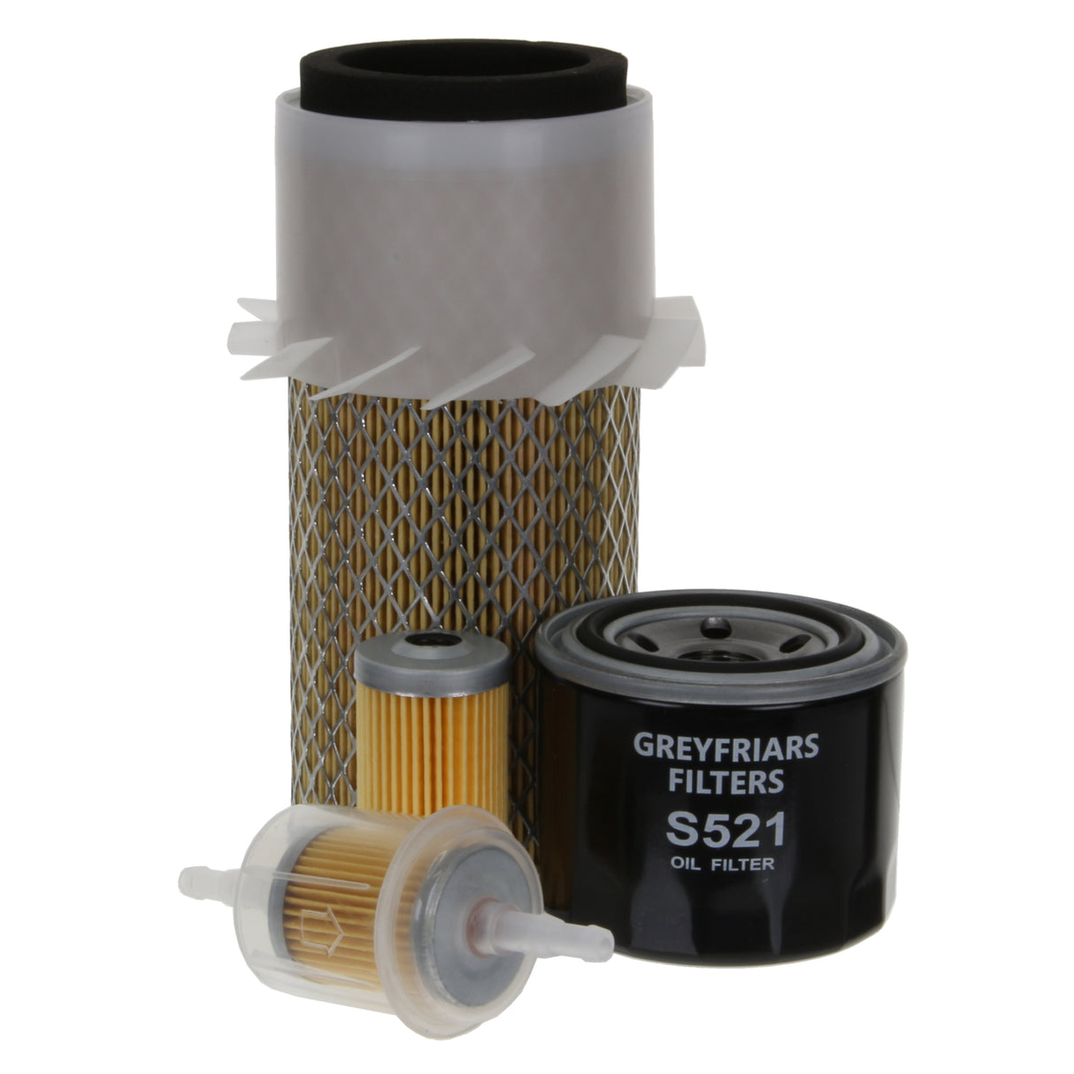 Filter Service Kit for Neuson 2201 RD Mini Excavator | Engine: Yanmar 3TNE74
