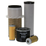 Filter Service Kit for Neuson LIFTON 1001 Mini Dumper | Engine: Yanmar 3 TNE 74-ENSR-3