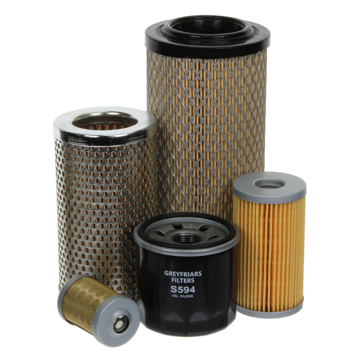 Filter Service Kit for New Holland E 10 SR Mini Excavator