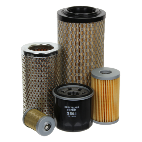 Filter Service Kit for New Holland E 10 SR Mini Excavator