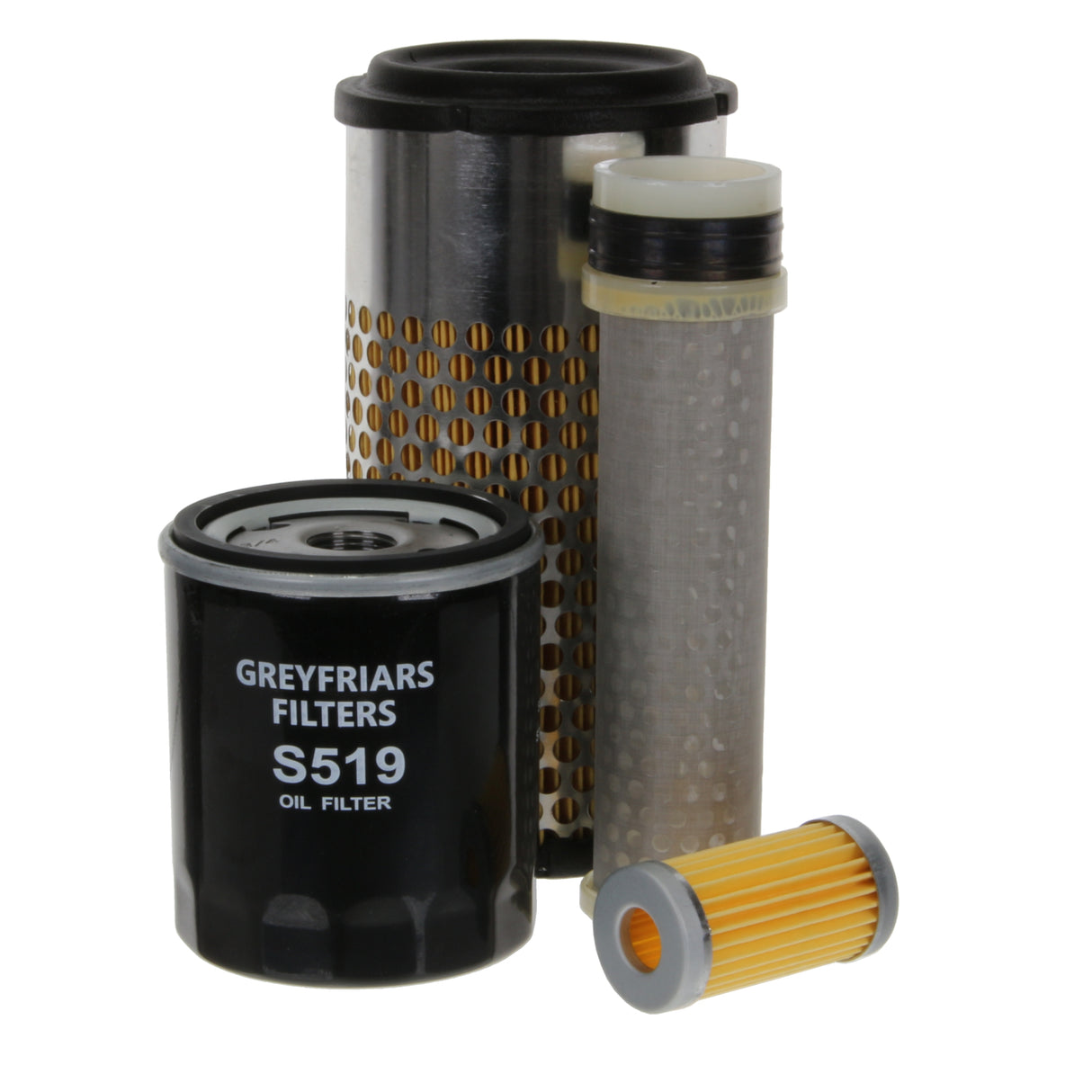 Filter Service Kit for New Holland TZ 21 D Tractor | Engine: Shibaura