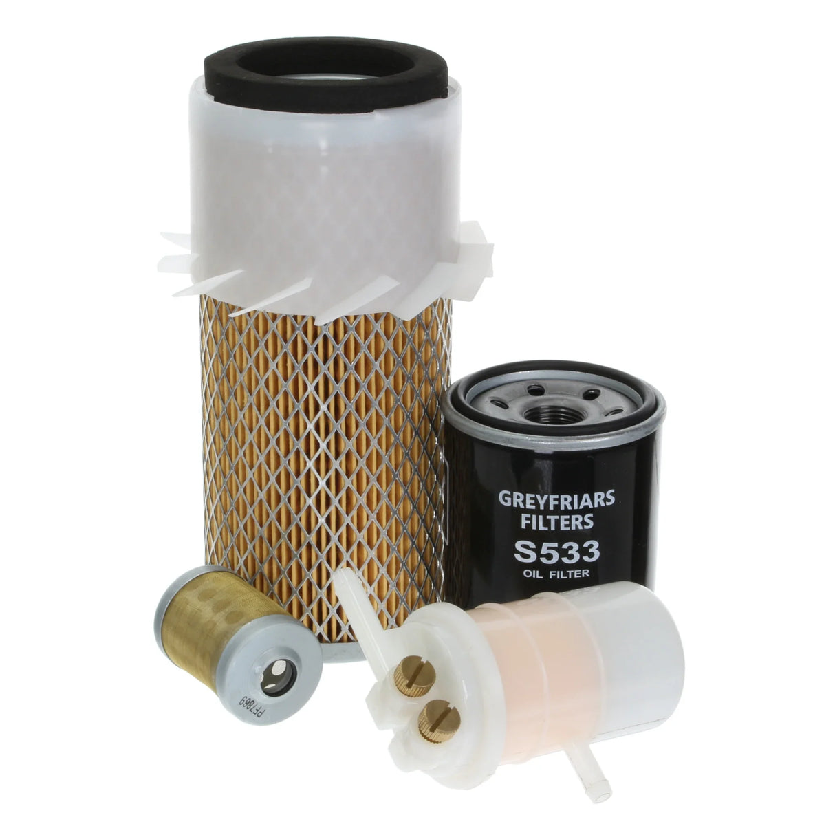 Filter Service Kit for Pel Job ED 750 Mini Dumper | Engine: Mitsubishi L 2 E