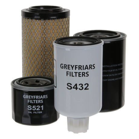 Filter Service Kit for Toro REELMASTER 3550 D Lawnmower | Engine: Kubota D1105-EF02 | Years: 1/2014 Onwards