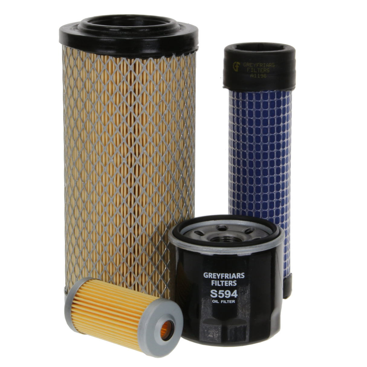 Filter Service Kit for Yanmar KE 200 H Tractor | Engine: Yanmar 3TNE74