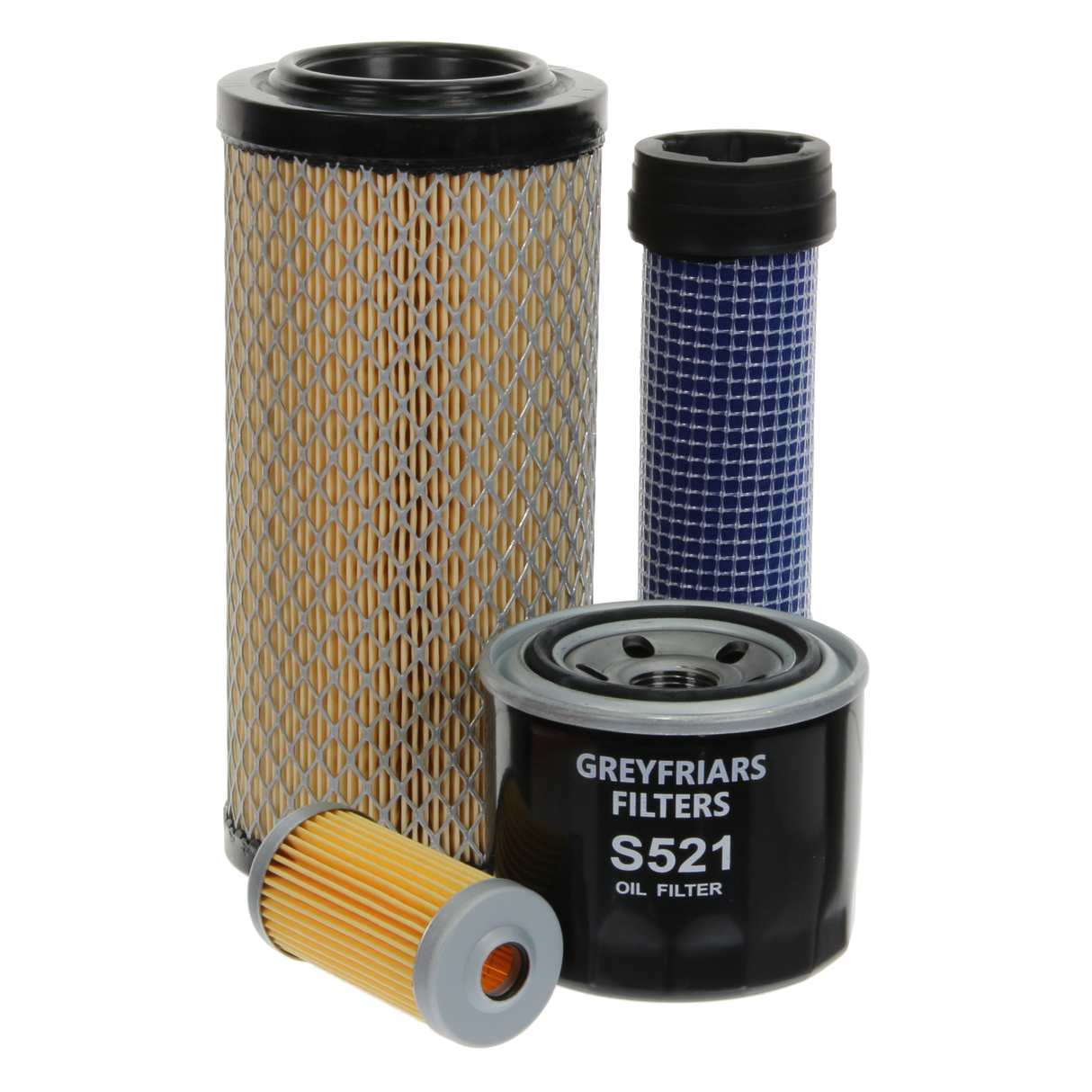 500 Hour Filter Service Kit fits John Deere Gator 6 x 4 D | Engine: Yanmar 3TN66
