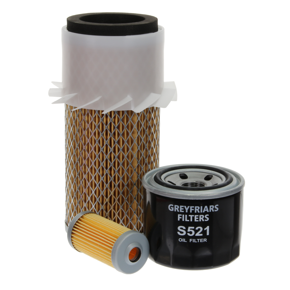 500 Hour Filter Service Kit fits John Deere 455 Mower | Engine: Yanmar 3TNA72 22 HP