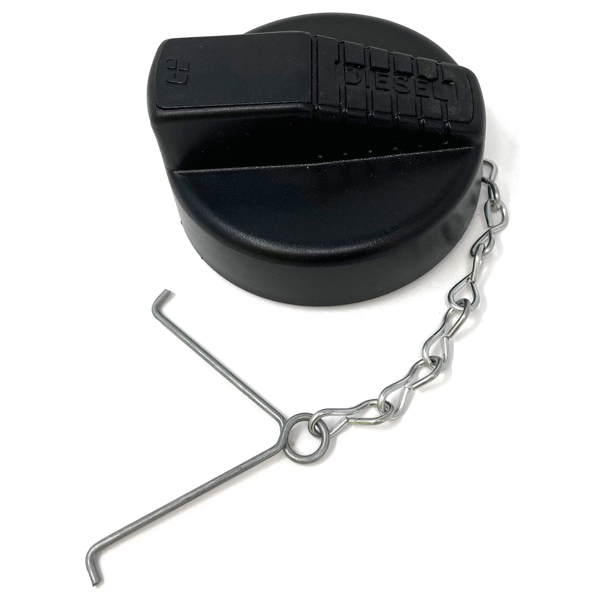 Black Plastic Tank Cap for Diesel fits Thwaites, JCB & Terex [90mm O/D, 67mm I/D]