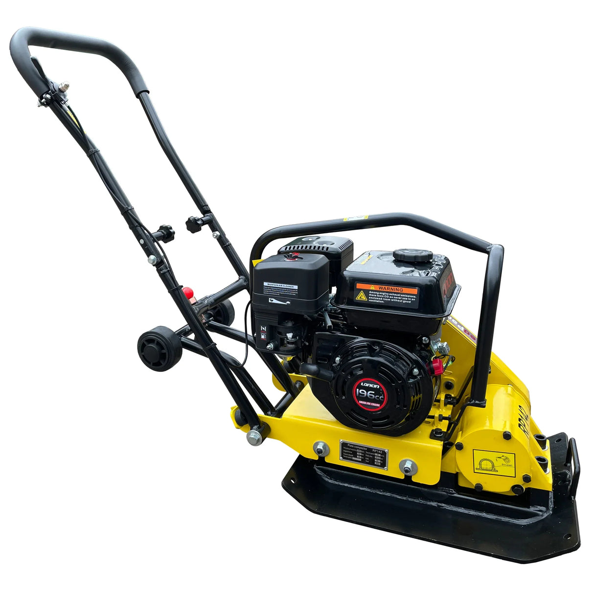 14" Compactor Plate. Loncin G200F Engine 5.5HP - 6.5HP