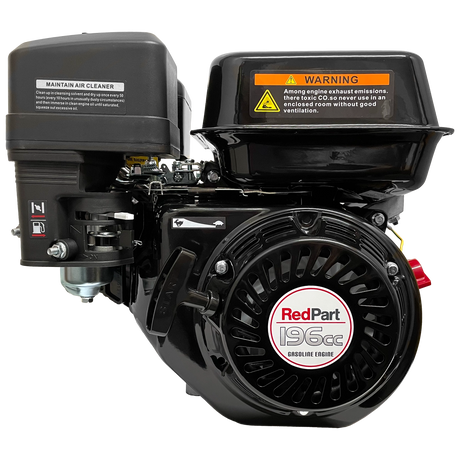 RedPart G200 Engine. 5.5HP - 6.5HP, 3/4" (19mm) Parallel Shaft, Recoil Start