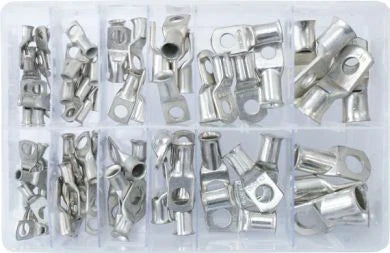 Assorted Copper Tube Terminals 10-70mm (Qty 78)