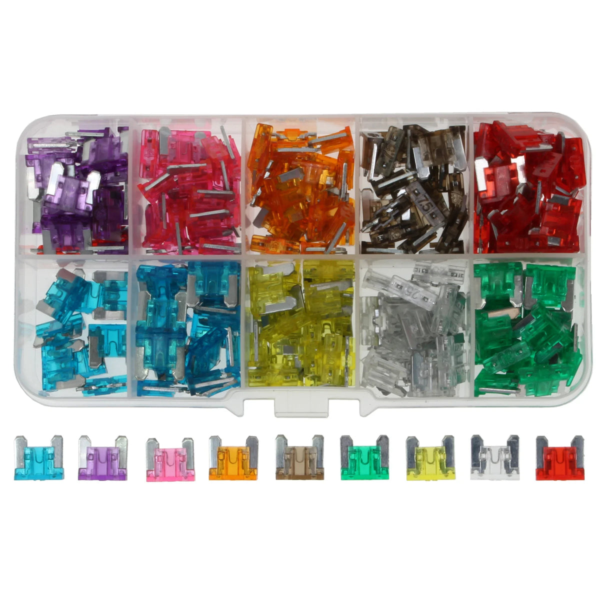 Assorted Micro Fuses (Qty 200)
