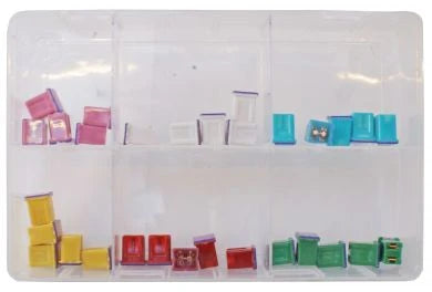 Assorted Low Profile JCASE Fuses (Qty 30)