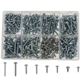 Assorted Large Self-Tapping Screws (Qty 500)