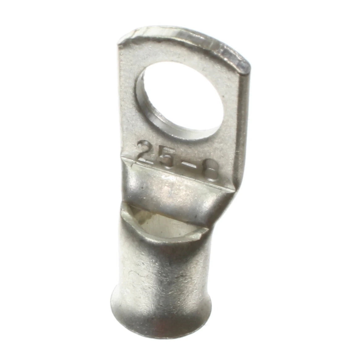 Copper Tube Terminals 25mm² Cable / 6.7mm I.D / 8mm Stud (Qty 10)