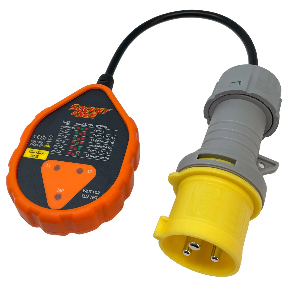 Socket & See SOK50/16HD 110V Industrial Socket Tester