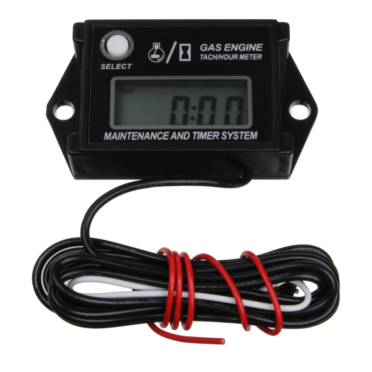 Meter Hour/RPM Displays Engine RPM, running time and accumulated engine hours. Suitable for 2 and 4 stroke engines.