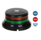 Vision Red Dual Lens Magnetic LED Beacon - Amber/Green